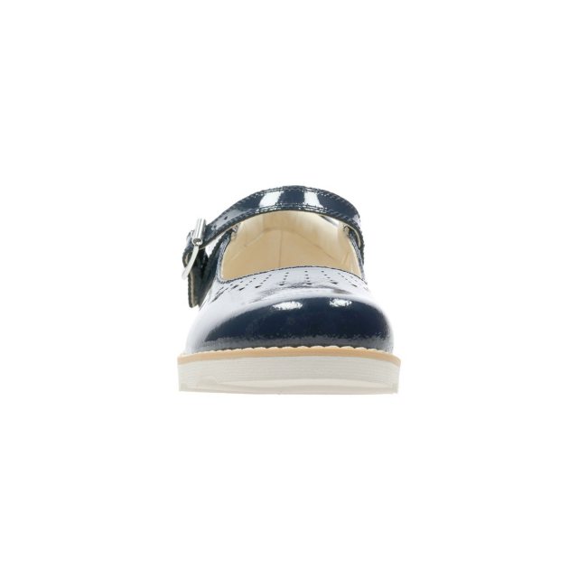 Clarks crown jump navy outlet