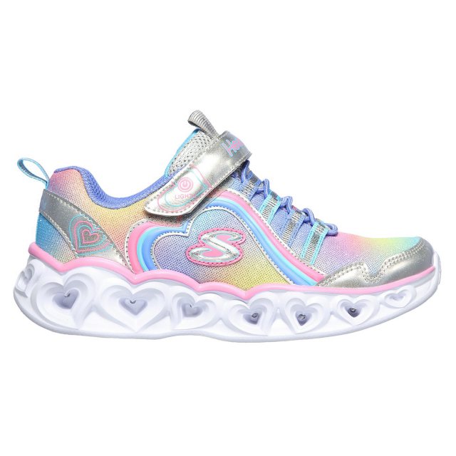 Skechers S Lights: Heart Lights - Rainbow Lux