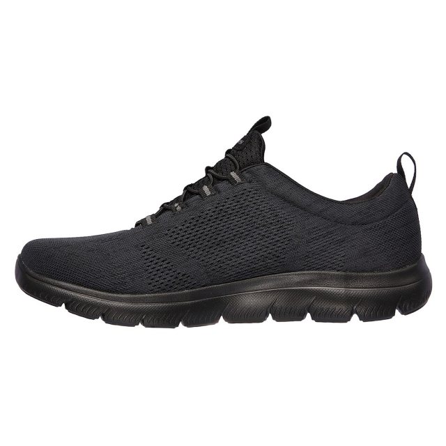 Skechers premium deals sport black nubuck