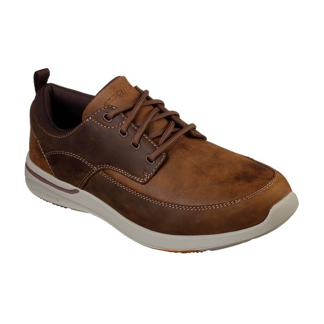 Skechers Relaxed Fit: Elent - Leven Chocolate Brown 65727 CDB - Casual ...