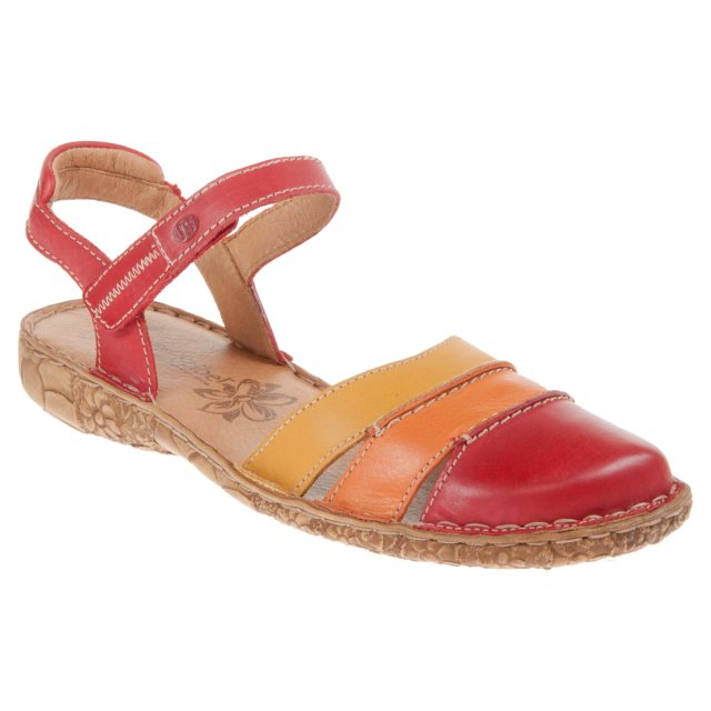 Josef Seibel Rosalie 44 Rot Multi 79544 727 402 - Full Sandals ...