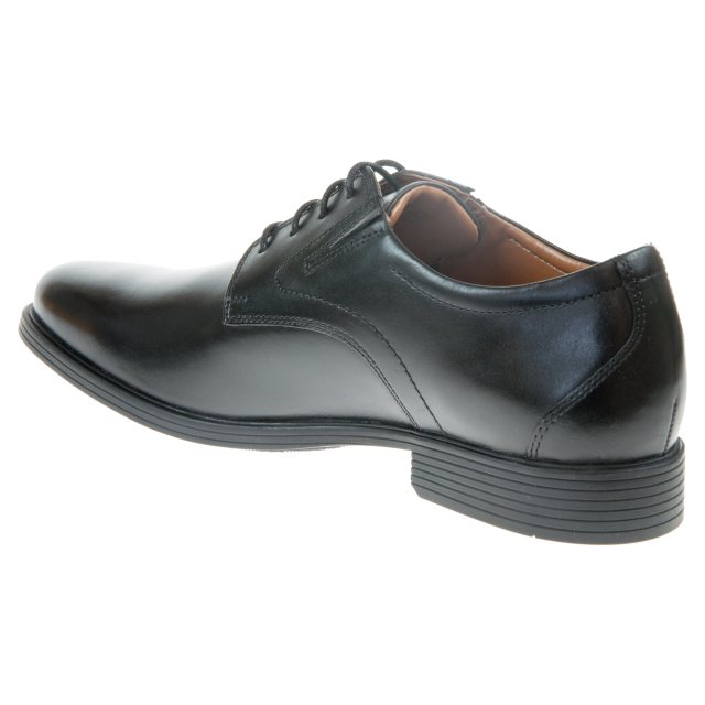Clarks Ripton Plain, Derby Hombre, Negro (Black Canvas), 41.5 EU Clarks Ripton Plain, Derby Hombre, Negro (Black Canvas), 41.5 EU