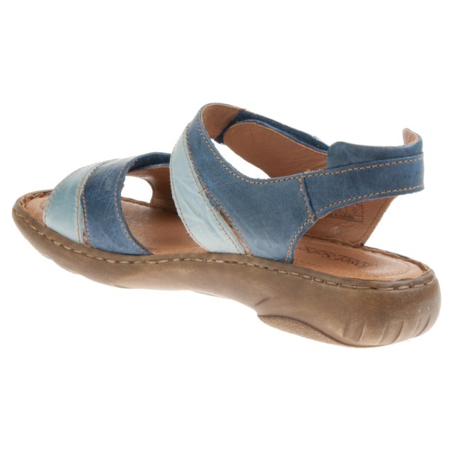 Josef Seibel Debra Blue Combination 76444 95 501 Full Sandals Humphries Shoes