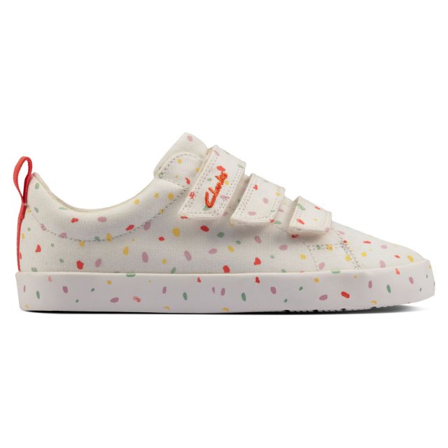 Clarks Foxing Print Kid