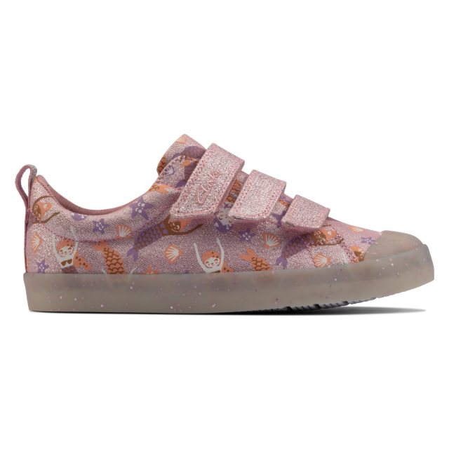 Clarks Foxing Print Kid