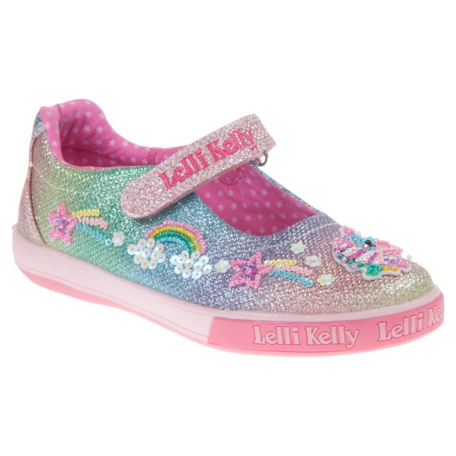 Lelli Kelly Treasure Dolly Multi Glitter LK7076 - Girls Shoes - Humphries  Shoes