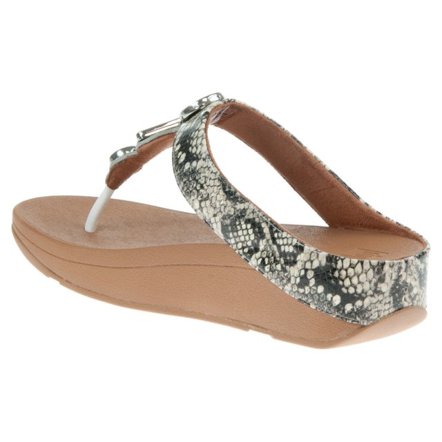 Fitflop snakeskin sandals outlet