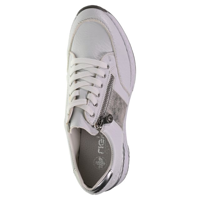 Rieker Corbridge Womens Trainers 37 White/Silver