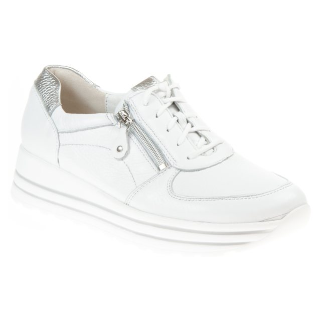 Waldlaufer H-Lana 009 White / Silver 758009 200 150 - Everyday Shoes ...