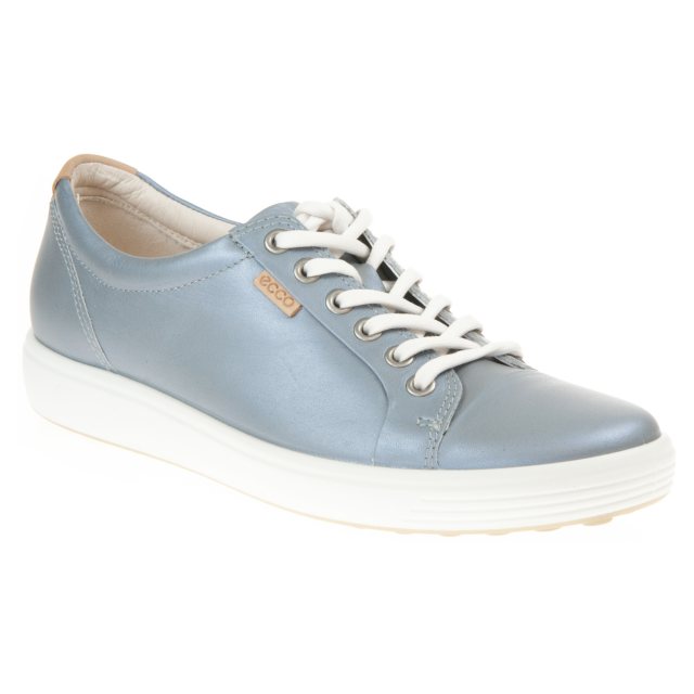 Ecco Soft 7 Ladies Silver Grey 430003 52593 - Everyday Shoes ...