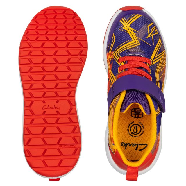 clarks loxham pace youth shoes