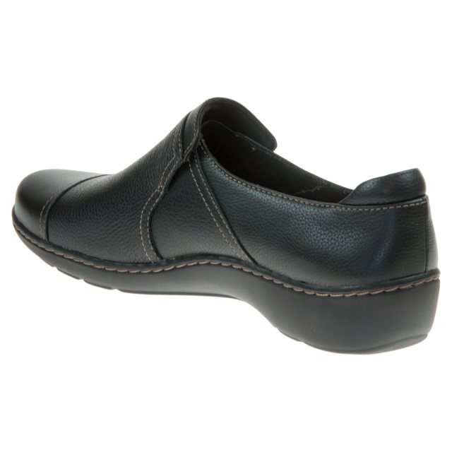 Clarks Cora Poppy Mocasines Para Mujer, Marrón Oscuro(Dark Brown Tumbled), 23.0 Cm
