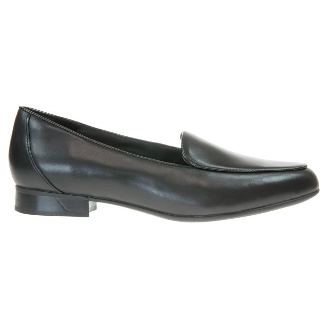 Clarks Un Blush Ease Black Leather 26144968 Everyday Shoes