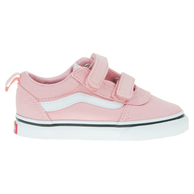 Vans Toddlers Ward Velcro Powder Pink / White VN0A4BTF9DX1 - Girls Canvas  Styles - Humphries Shoes
