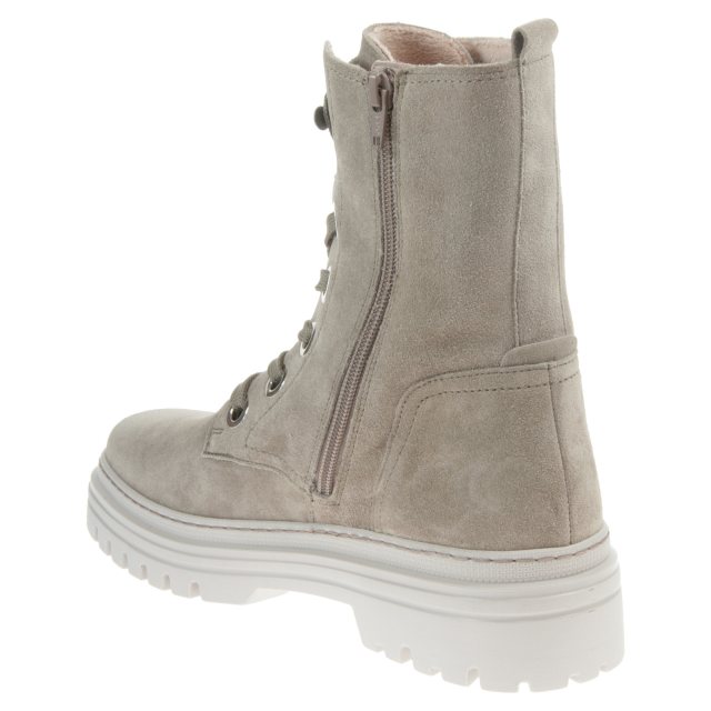 Gabor Genoa Damen Militär Boots – Schnürstiefeletten Aus Nappaleder, 2,5 Cm Absatz, 18 Cm Schaft | Warm Gefüttert, Für Herbst/Winter