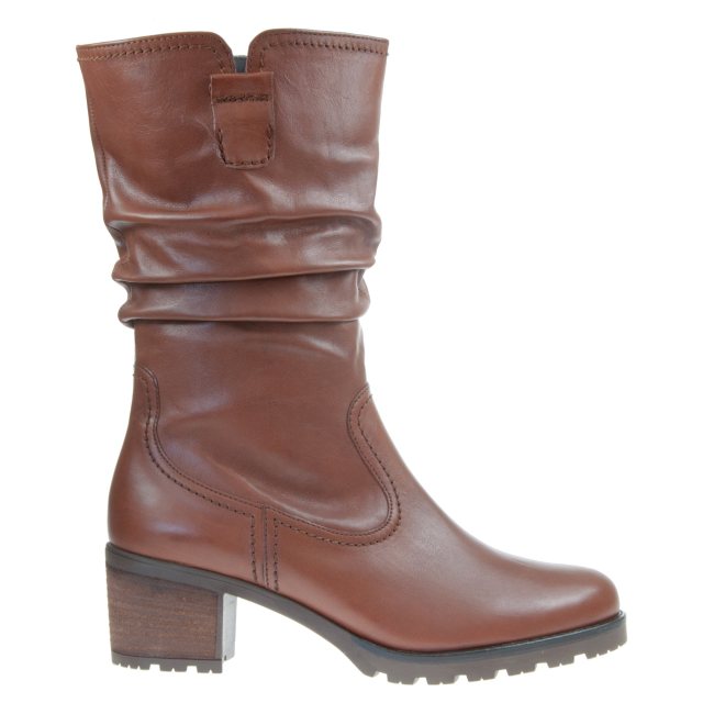 Gabor Dunmow Caramel Calf Boots Humphries Shoes