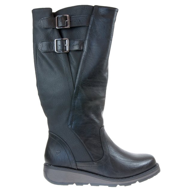 Heavenly Feet Tyrell Black Knee High Boots Humphries Shoes