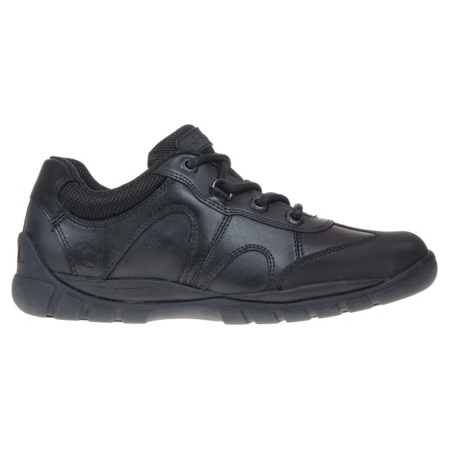 Start Rite Rhino Mine Black Leather 8227 7 Boys School Shoes Humphries Shoes