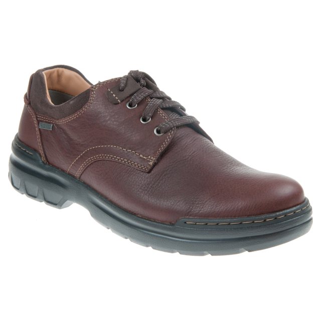 Clarks Rockie 2 Lo Gore-Tex Mahogany Leather 26161374 - Casual Shoes ...