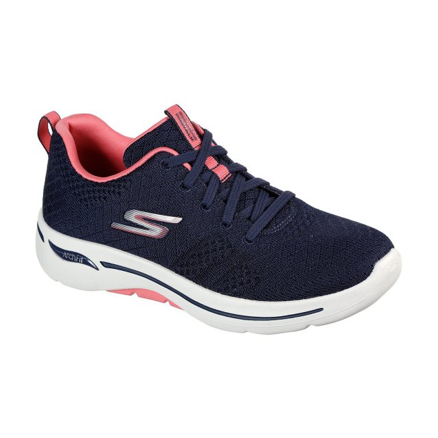 Skechers GOwalk Arch Fit - Unify Navy / Coral 124403 NVCL - Everyday ...