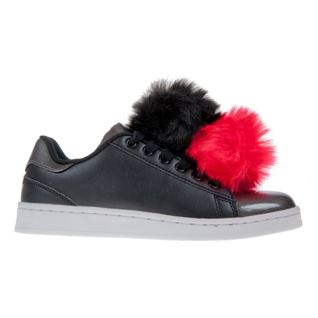 Lelli Kelly Pon Pon Black Pewter LK 7872 Girls Shoes Humphries Shoes