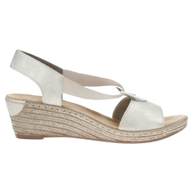 Rieker Fanni Muschel 624H6 60 Full Sandals Humphries Shoes