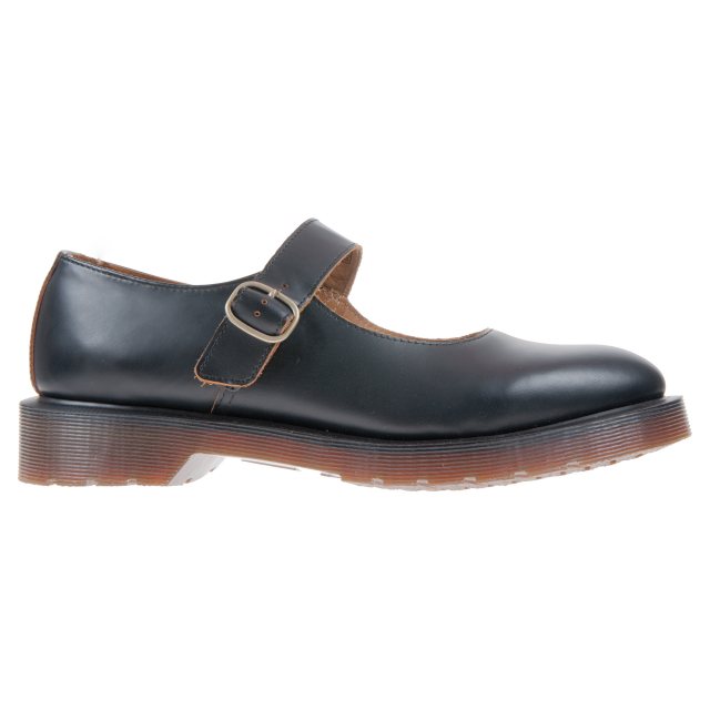 Dr. Martens Indica Black Vintage Smooth 16510001 - Ballerina Shoes 
