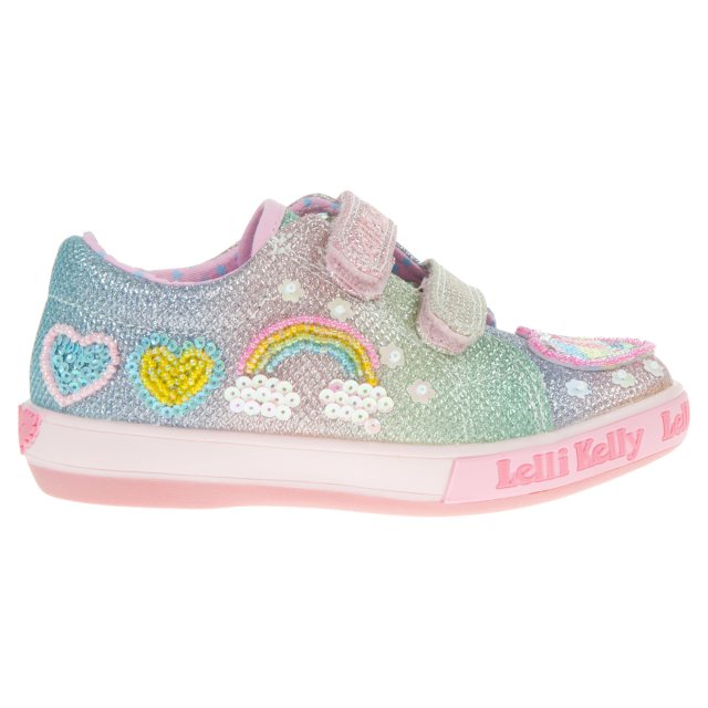 Lelli Kelly Unicorn Rainbow Velcro