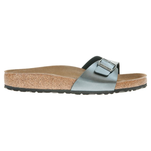Birkenstock Madrid Metallic Black 1021499 Mule Sandals