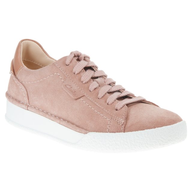 Clarks shoes white sales rose