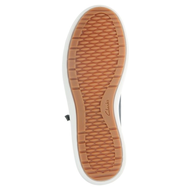 Clarks Women's Nalle Lace Sneaker, Navy Nubuck, 8.5 W