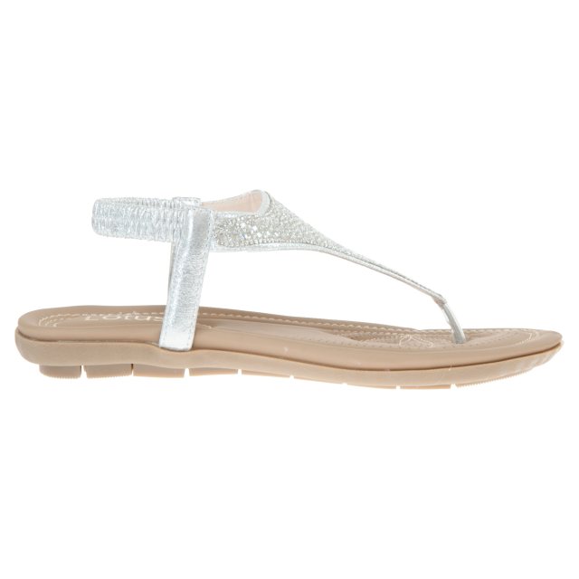 Lotus outlet silver sandals