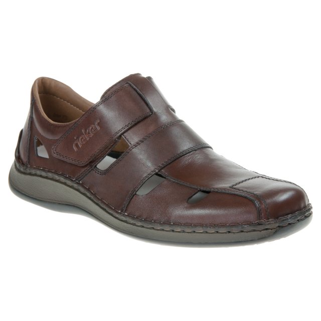 Rieker Axel Nougat 05269 25 Full Sandals Humphries Shoes
