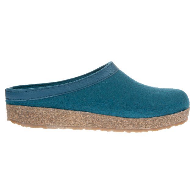 Haflinger Grizzly Torben Turquoise 713001 0 293 Mule Slippers Humphries Shoes
