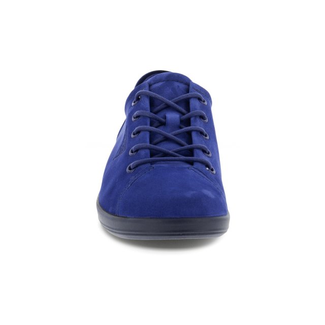 Ecco Soft 2.0 Lace Blue Depths 206503 02617 Everyday Shoes Humphries Shoes