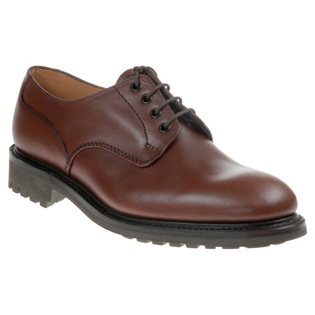 Loake Epsom Brown Waxed Leather EPSTW - Formal Shoes - Humphries Shoes