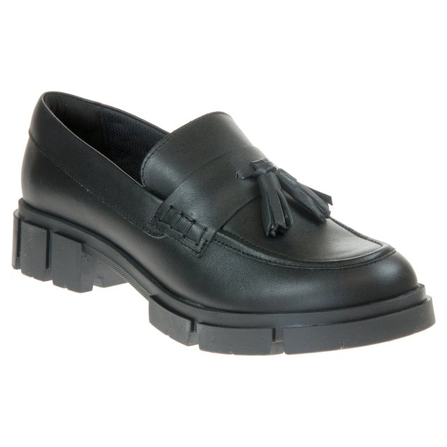 Clarks Teala Loafer Black Leather 26168999 - Everyday Shoes - Humphries ...