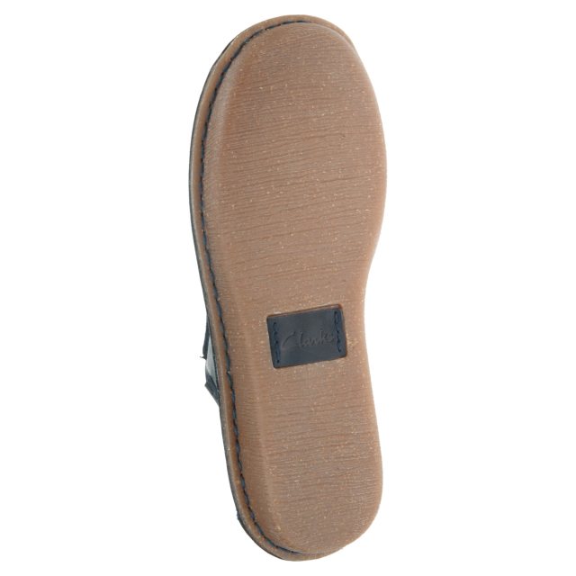 Clarks funny dream navy leather outlet