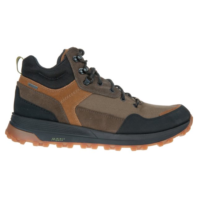 Clarks ATL Trek Hi Gore-Tex Dark Olive Combi 26161479 - Casual Boots