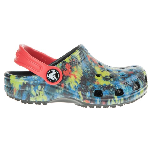 Crocs Classic Tie Dye Graphic Toddler