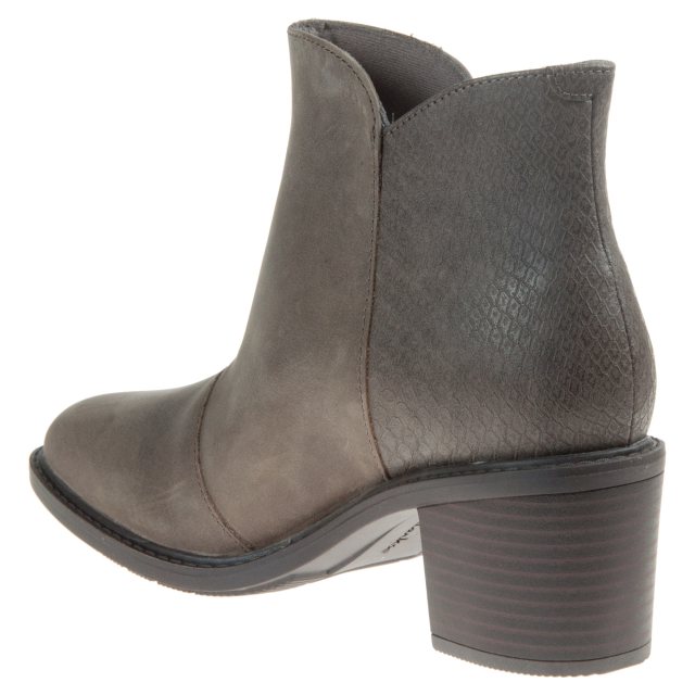 Clarks Scene Zip Dark Taupe 26161972 Ankle Boots Humphries Shoes