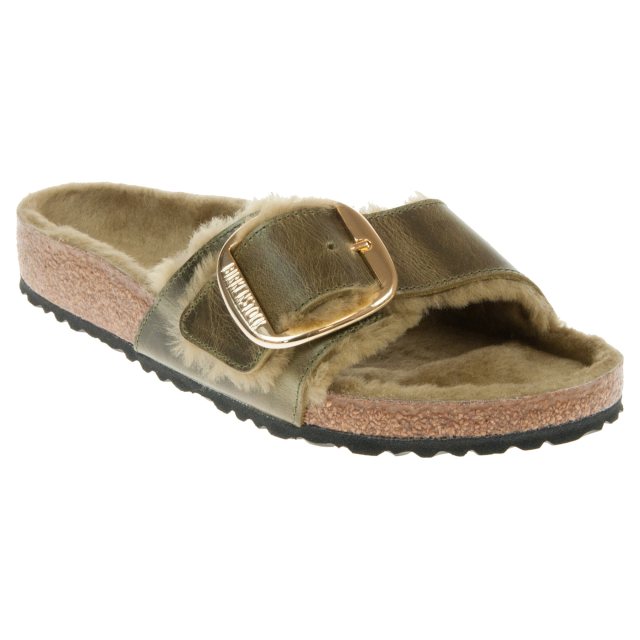 Birkenstock Madrid Big Buckle Shearling