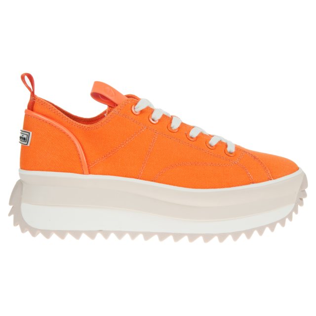 Orange platform sneakers sales