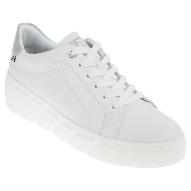 Rieker Carla White W0501 80 - Everyday Shoes - Humphries Shoes