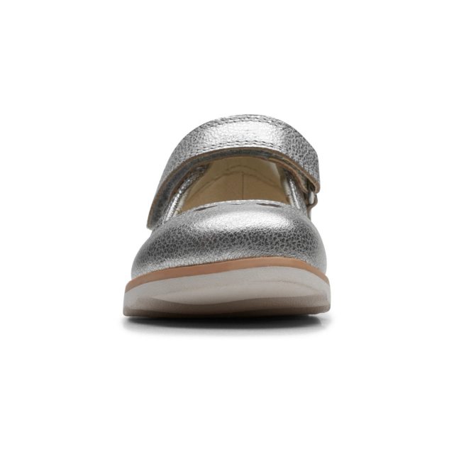 Clarks Crown Jane Toddler Metallic 26172999 Girls Shoes Humphries Shoes