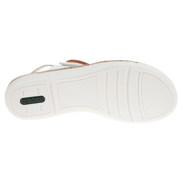 Remonte R6853 White R6853-80 - Full Sandals - Humphries Shoes