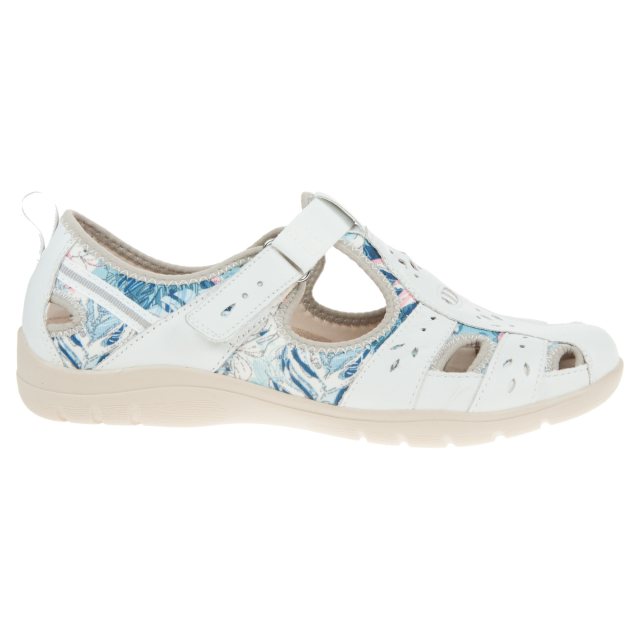 Free Spirit Cleveland White/Multi 40701 Everyday Shoes