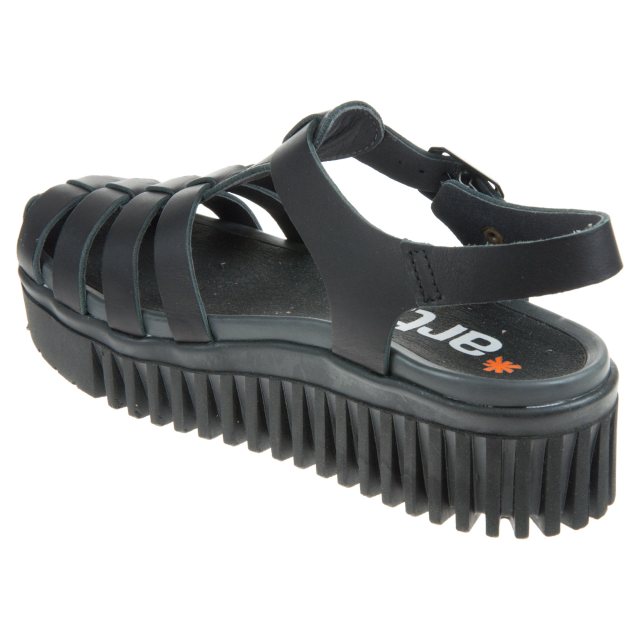 Art Company Brighton Black 1575 Full Sandals Humphries Shoes
