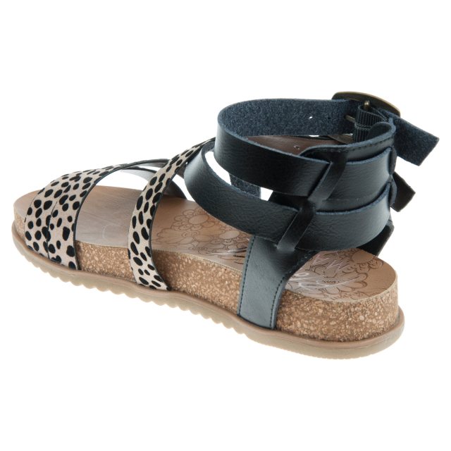 Blowfish Malibu Fandie Sand Pixie Leopard Black BF9000 247 52148