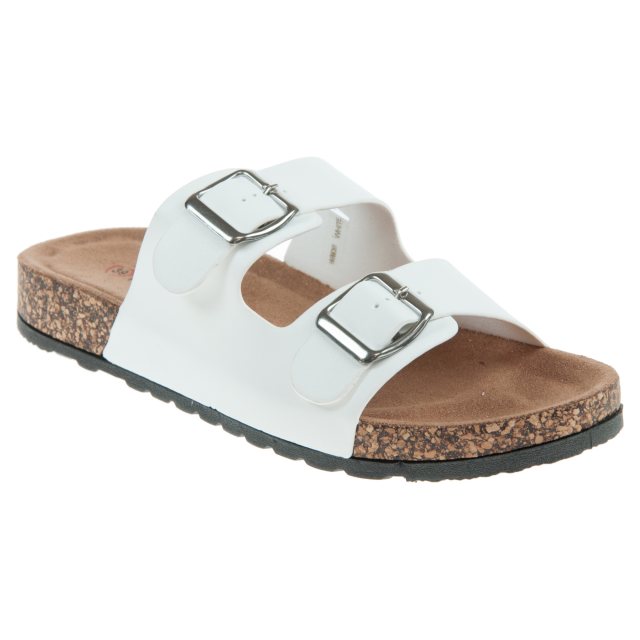 Heavenly Feet Harmony White SM0003212 - Mule Sandals - Humphries Shoes